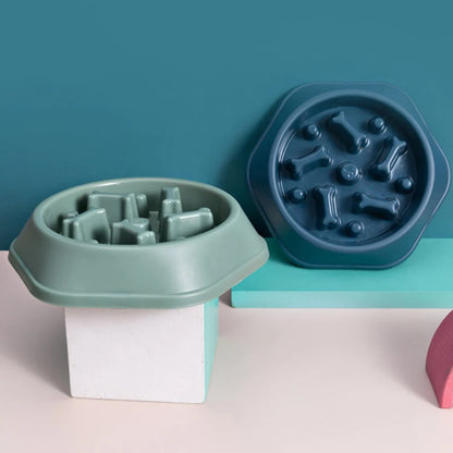 Pet Slow Eating  Food Bowl