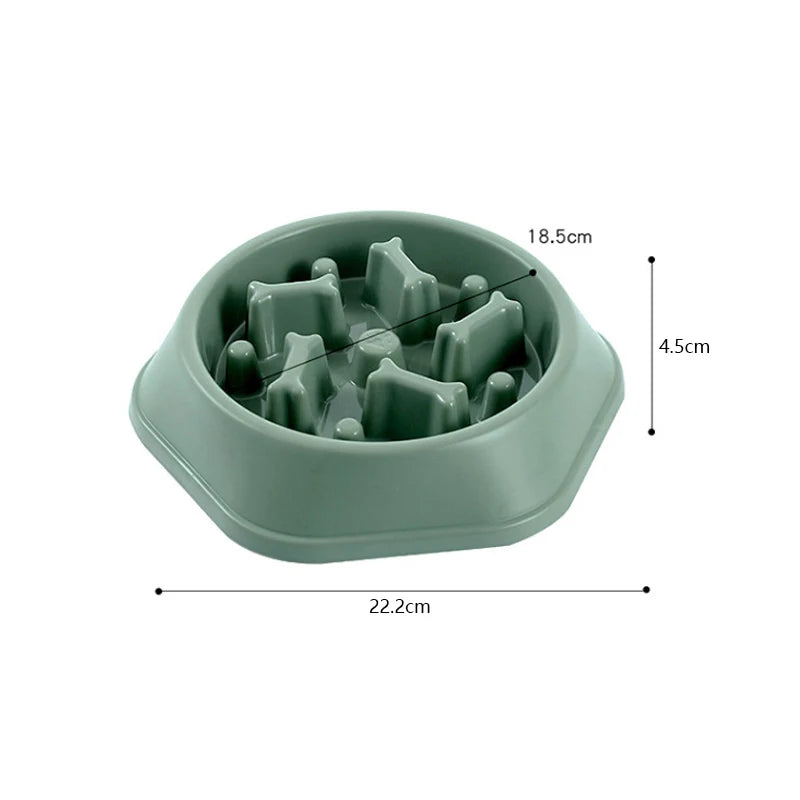 Pet Slow Eating  Food Bowl